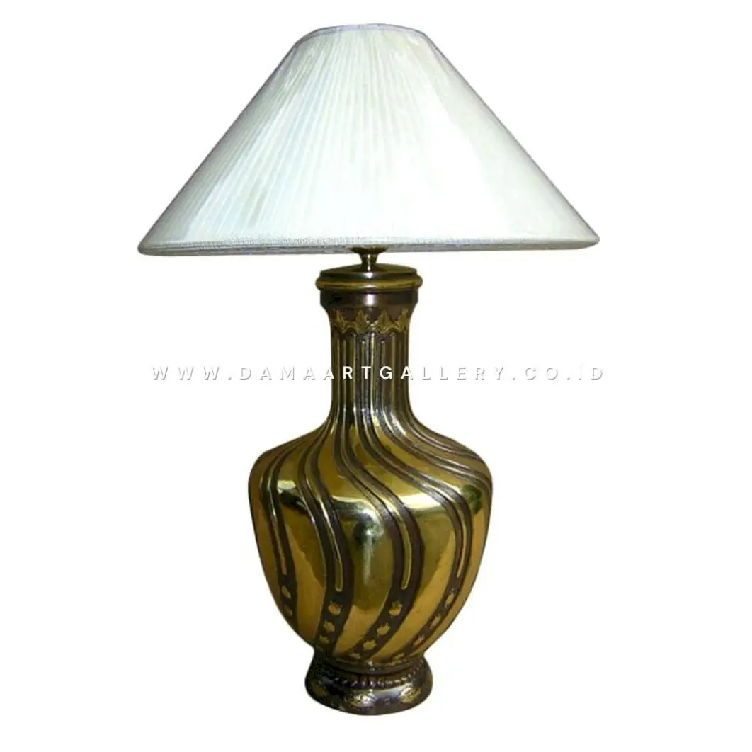 Lampu Meja Tembaga Kuningan Custom
